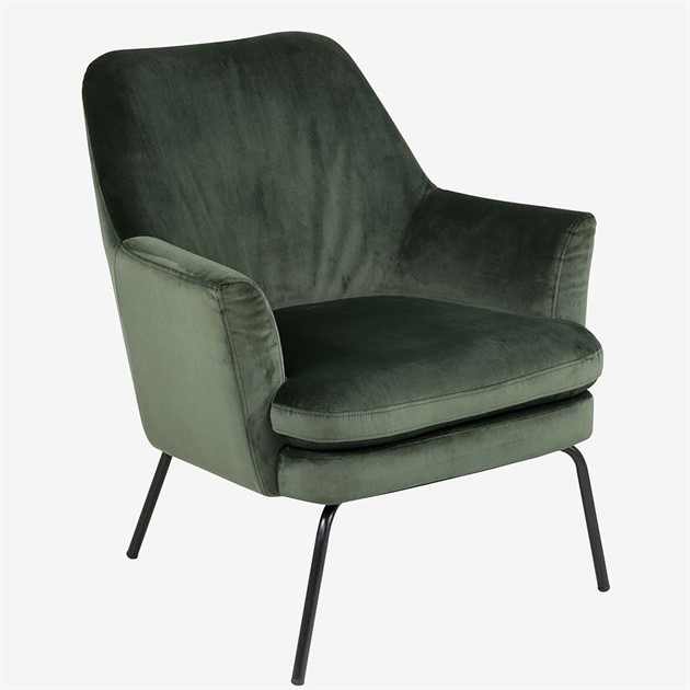 Fåtölj Milano Mörkgrön